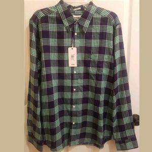 WRANGLER Slim Men's Sz XL Button Down Plaid Shirt